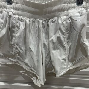 lululemon athletica White Athletic Shorts